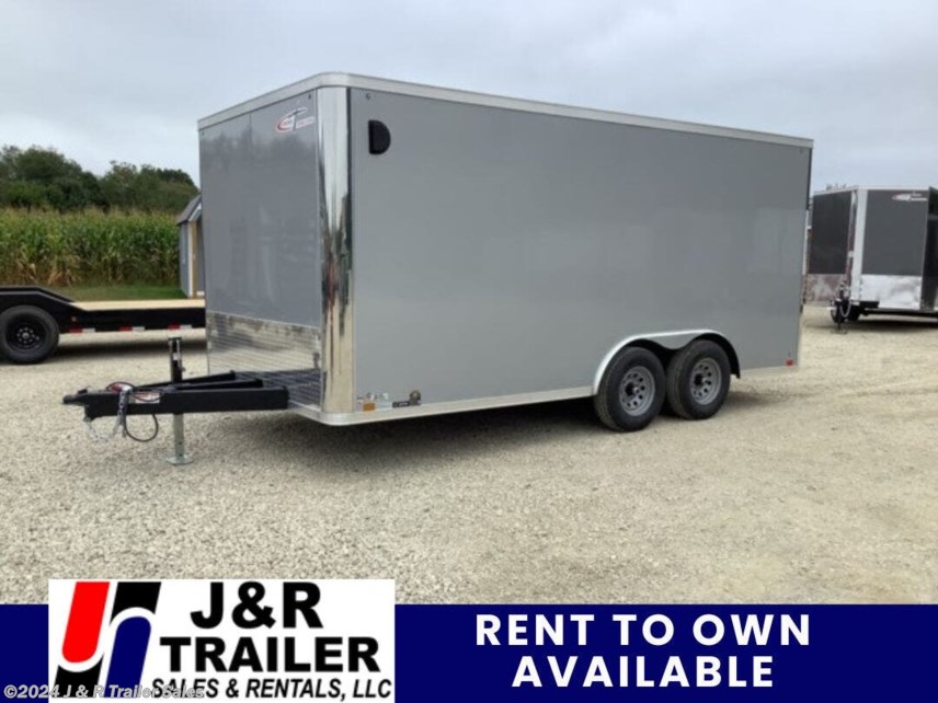 New 2024 Cross Trailers 8.5X16 Extra Tall Enclosed Cargo Trailer 9990 LB available in Orrville, Ohio