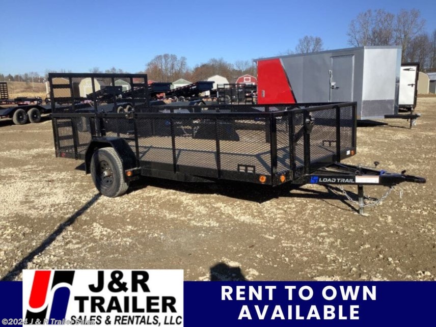 New 2024 Load Trail LS 83X14 Landscape Utility Trailer Mesh Sides available in Orrville, Ohio