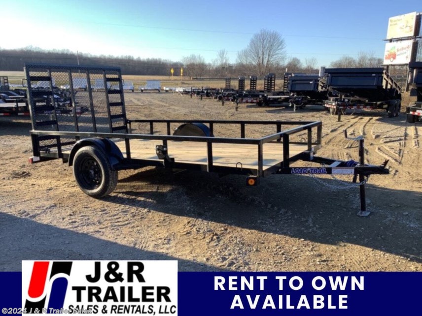 New 2024 Load Trail SE 6X12 TubeTop Utility Trailer W/ Brakes available in Orrville, Ohio