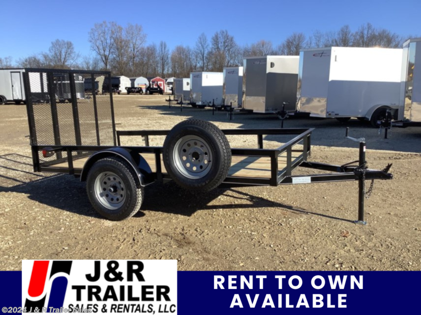 New 2024 P&T Trailers 5X10SA Utility 2900lbs GVWR available in Orrville, Ohio