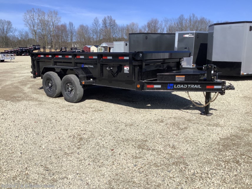 New 2024 Load Trail DL 83&quot; x 14&apos; Tandem Axle Dump Low-Pro Dump 24&quot; Sides available in Orrville, Ohio