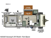 Call now about this 2025 Forest River No Boundaries 20.7! 2025 Forest River No Boundaries 20.7 - New Travel Trailer For Sale by Gerzeny's RV World - Fort Myers in Fort Myers, Florida features Slideout