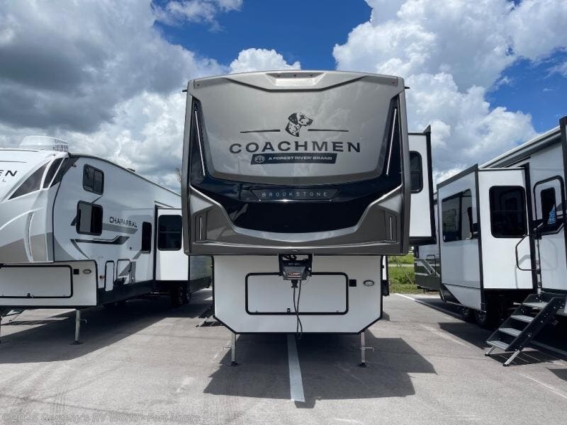 Contact us now about this 2026 Coachmen Brookstone 374RK! 2026 Brookstone 374RK by Coachmen from Gerzeny's RV World - Fort Myers in Fort Myers, Florida