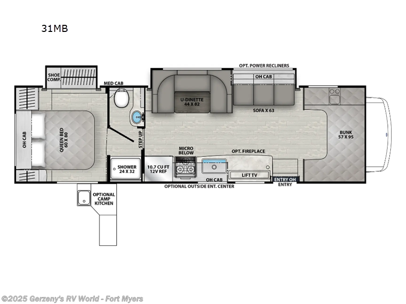 Call now about this 2026 Coachmen Freelander 31MB! 2026 Coachmen Freelander 31MB - New Class C For Sale by Gerzeny's RV World - Fort Myers in Fort Myers, Florida features Slideout