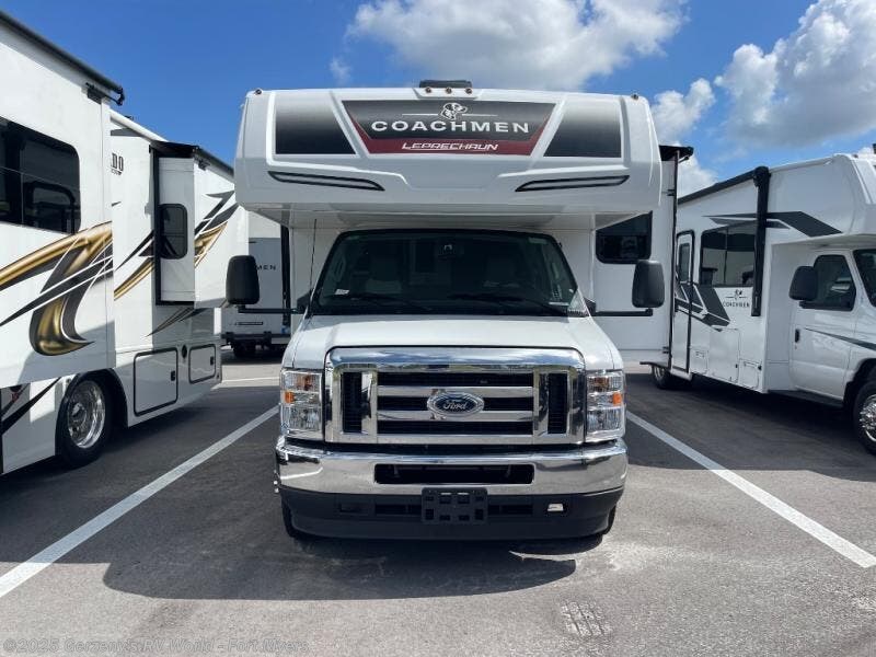 Contact us now about this 2026 Coachmen Leprechaun 260MB Ford 450! 2026 Leprechaun 260MB Ford 450 by Coachmen from Gerzeny's RV World - Fort Myers in Fort Myers, Florida