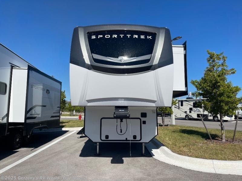 Contact us now about this 2026 Venture RV SportTrek Touring Edition STTF353VRK! 2026 SportTrek Touring Edition STTF353VRK by Venture RV from Gerzeny's RV World - Fort Myers in Fort Myers, Florida