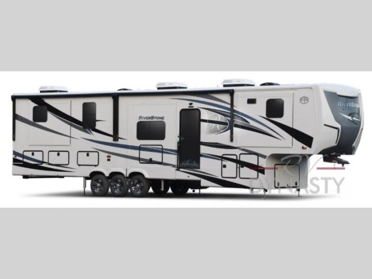 Email now about this 2026 Forest River RiverStone 421FK! New 2026 Forest River RiverStone 421FK available in Bunker Hill, Indiana