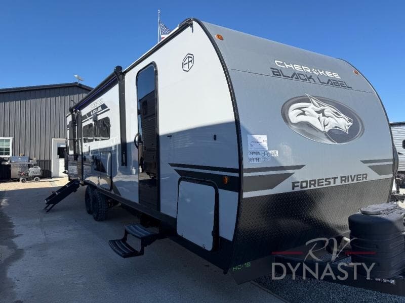 Email now about this 2026 Forest River Cherokee Grey Wolf Black Label 24RRTBL! New 2026 Forest River Cherokee Grey Wolf Black Label 24RRTBL available in Bunker Hill, Indiana