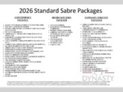 New 2026 Forest River Sabre 37FLH available in Bunker Hill, Indiana
