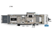 Call now about this 2026 Forest River Cherokee Grey Wolf 27RR! 2026 Forest River Cherokee Grey Wolf 27RR - New Toy Hauler For Sale by RV Dynasty in Bunker Hill, Indiana features Slideout