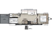 Call now about this 2026 Coachmen Catalina Trail Blazer 27THS! 2026 Coachmen Catalina Trail Blazer 27THS - New Toy Hauler For Sale by RV Dynasty in Bunker Hill, Indiana features Slideout