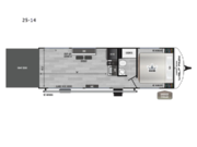 Call now about this 2026 Forest River Cherokee Wolf Pack 25-14! 2026 Forest River Cherokee Wolf Pack 25-14 - New Toy Hauler For Sale by RV Dynasty in Bunker Hill, Indiana
