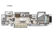 Call now about this 2026 Forest River Cedar Creek 379BHO! 2026 Forest River Cedar Creek 379BHO - New Fifth Wheel For Sale by RV Dynasty in Bunker Hill, Indiana features Slideout