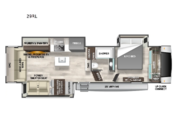 Call now about this 2026 Forest River Cedar Creek Experience 29RL! 2026 Forest River Cedar Creek Experience 29RL - New Fifth Wheel For Sale by RV Dynasty in Bunker Hill, Indiana features Slideout