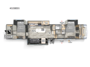 Call now about this 2026 Forest River Cardinal 402BEDS! 2026 Forest River Cardinal 402BEDS - New Fifth Wheel For Sale by RV Dynasty in Bunker Hill, Indiana features Slideout
