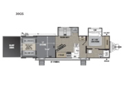 Call now about this 2026 Forest River Work and Play 30GS! 2026 Forest River Work and Play 30GS - New Toy Hauler For Sale by RV Dynasty in Bunker Hill, Indiana features Slideout