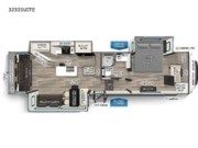 Call now about this 2026 Forest River Cherokee Arctic Wolf Suite 3250SUITE! 2026 Forest River Cherokee Arctic Wolf Suite 3250SUITE - New Fifth Wheel For Sale by RV Dynasty in Bunker Hill, Indiana features Slideout