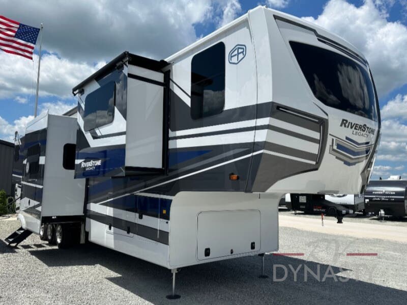 Email now about this 2025 Forest River RiverStone 425FO! New 2025 Forest River RiverStone 425FO available in Bunker Hill, Indiana