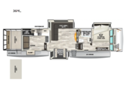 Call now about this 2026 Forest River Sabre 36ML! 2026 Forest River Sabre 36ML - New Fifth Wheel For Sale by RV Dynasty in Bunker Hill, Indiana features Slideout