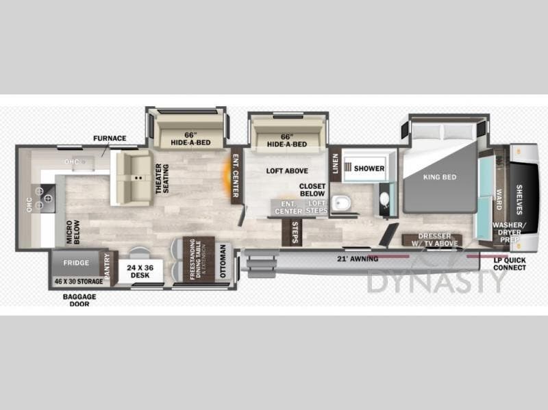 New 2026 Forest River Cedar Creek Experience 39RKB available in Bunker Hill, Indiana