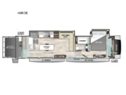 Call now about this 2025 Forest River Cedar Creek Cottage 40RDE! 2025 Forest River Cedar Creek Cottage 40RDE - New Destination Trailer For Sale by RV Dynasty in Bunker Hill, Indiana features Slideout