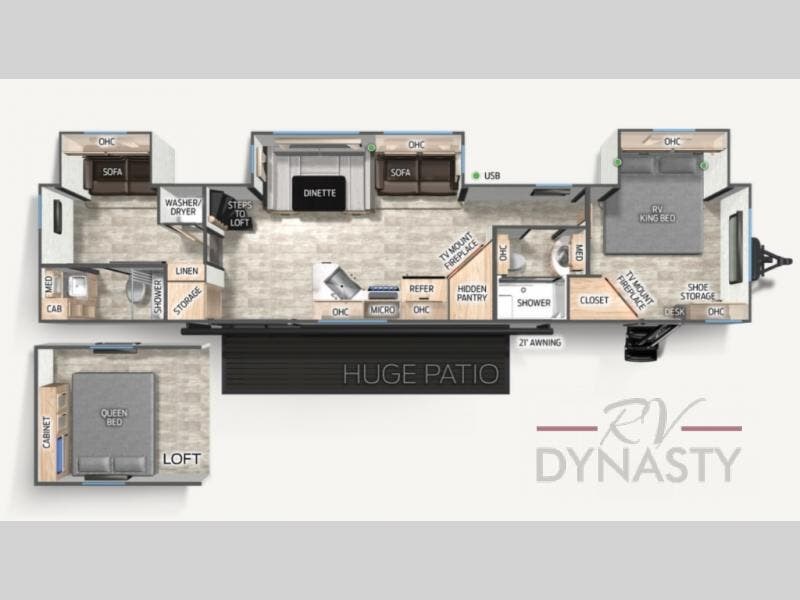 Contact us now about this 2026 Forest River Cherokee Timberwolf 39HS! 2026 Cherokee Timberwolf 39HS by Forest River from RV Dynasty in Bunker Hill, Indiana