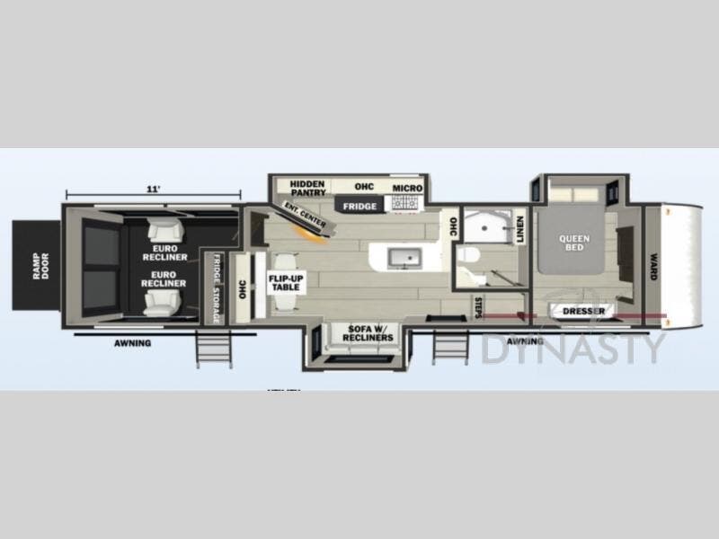 Contact us now about this 2026 Forest River Vengeance Rogue Armored 341GS11! 2026 Vengeance Rogue Armored 341GS11 by Forest River from RV Dynasty in Bunker Hill, Indiana
