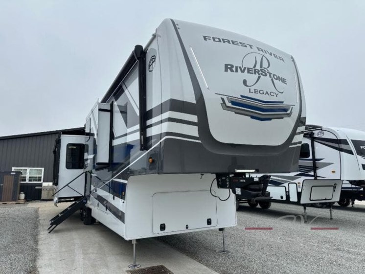 Email now about this 2025 Forest River RiverStone 39RKFB! New 2025 Forest River RiverStone 39RKFB available in Bunker Hill, Indiana