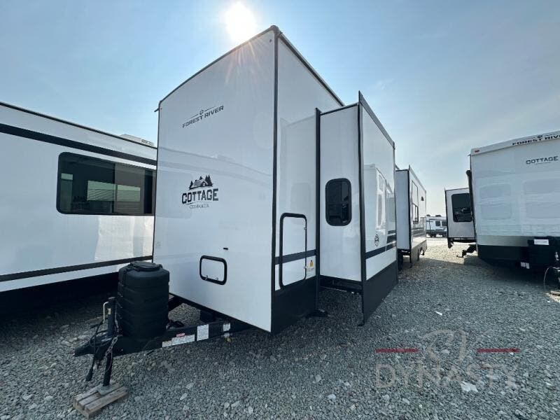 Contact us now about this 2025 Forest River Cedar Creek Cottage 40RDE! 2025 Cedar Creek Cottage 40RDE by Forest River from RV Dynasty in Bunker Hill, Indiana