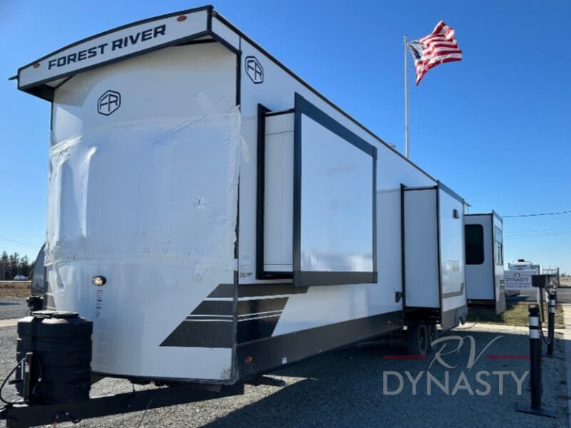 New 2025 Forest River Sandpiper Destination Trailers 403RD available in Bunker Hill, Indiana