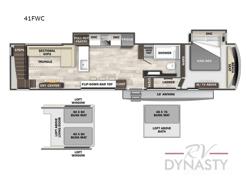 Contact us now about this 2026 Forest River Cedar Creek 41FWC! 2026 Cedar Creek 41FWC by Forest River from RV Dynasty in Bunker Hill, Indiana