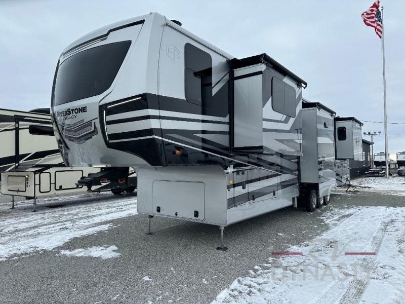 Contact us now about this 2025 Forest River RiverStone 425FO! 2025 RiverStone 425FO by Forest River from RV Dynasty in Bunker Hill, Indiana