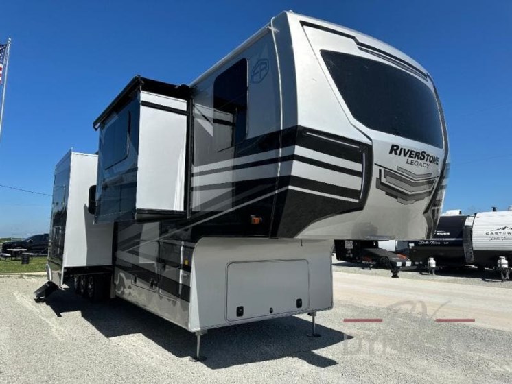 Email now about this 2025 Forest River RiverStone 425FO! New 2025 Forest River RiverStone 425FO available in Bunker Hill, Indiana