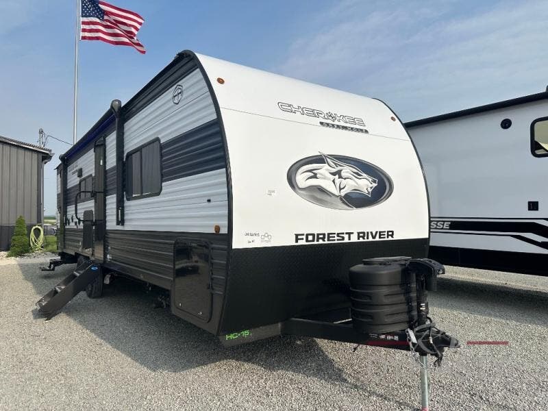 Email now about this 2026 Forest River Cherokee Grey Wolf 26KF! New 2026 Forest River Cherokee Grey Wolf 26KF available in Bunker Hill, Indiana