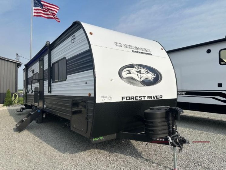Email now about this 2026 Forest River Cherokee Grey Wolf 26KF! New 2026 Forest River Cherokee Grey Wolf 26KF available in Bunker Hill, Indiana