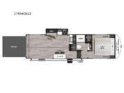 Call now about this 2026 Forest River Cherokee Wolf Pack 275PACK15! 2026 Forest River Cherokee Wolf Pack 275PACK15 - New Toy Hauler For Sale by RV Dynasty in Bunker Hill, Indiana features Slideout
