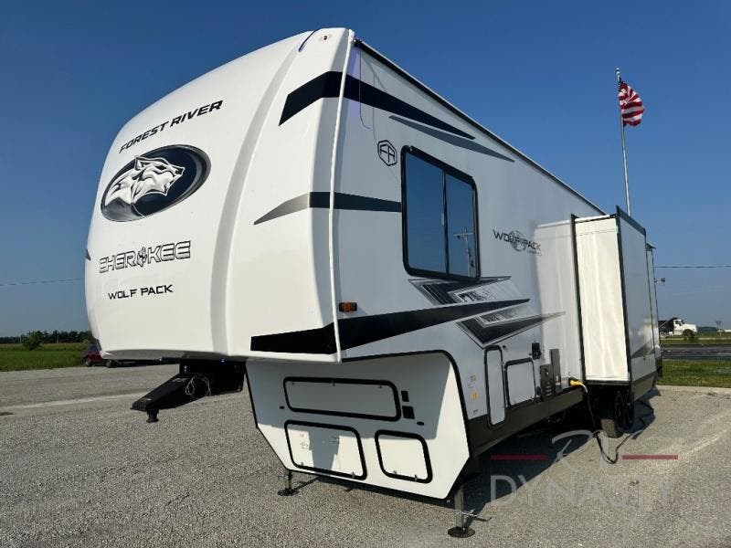 Contact us now about this 2026 Forest River Cherokee Wolf Pack 290PACK13! 2026 Cherokee Wolf Pack 290PACK13 by Forest River from RV Dynasty in Bunker Hill, Indiana