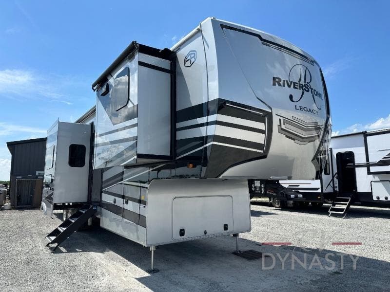Email now about this 2026 Forest River RiverStone 421FK! New 2026 Forest River RiverStone 421FK available in Bunker Hill, Indiana