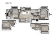 Call now about this 2026 Forest River Sandpiper Destination Trailers 41DUPLEX! 2026 Forest River Sandpiper Destination Trailers 41DUPLEX - New Destination Trailer For Sale by RV Dynasty in Bunker Hill, Indiana features Slideout