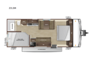 Call now about this 2026 Highland Ridge Open Range Conventional 231BH! 2026 Highland Ridge Open Range Conventional 231BH - Used Travel Trailer For Sale by RV Dynasty in Bunker Hill, Indiana