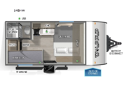 Call now about this 2026 Forest River Cherokee Wolf Pup 14BHW! 2026 Forest River Cherokee Wolf Pup 14BHW - New Travel Trailer For Sale by RV Dynasty in Bunker Hill, Indiana