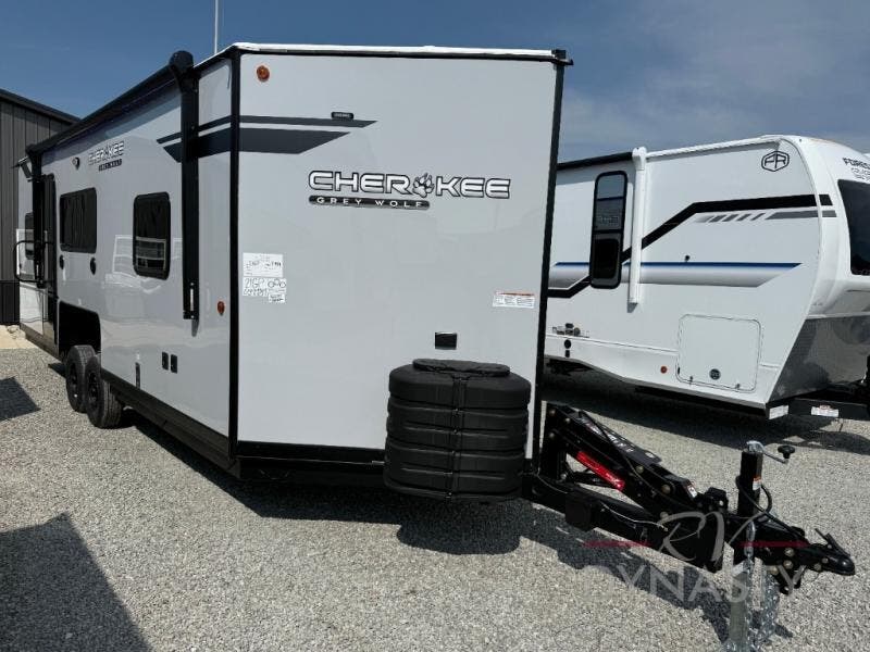Contact us now about this 2026 Forest River Cherokee Grey Wolf Fish House 21GP! 2026 Cherokee Grey Wolf Fish House 21GP by Forest River from RV Dynasty in Bunker Hill, Indiana
