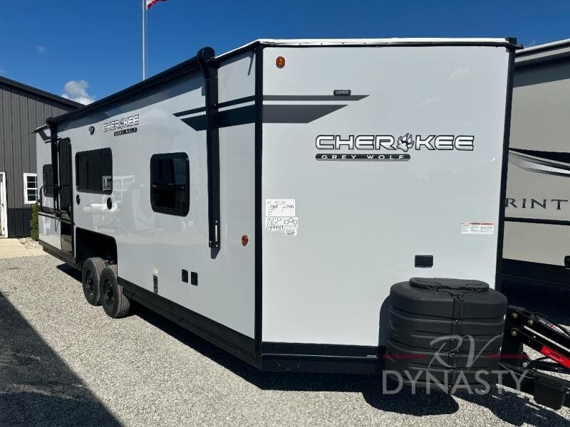 Email now about this 2026 Forest River Cherokee Grey Wolf Fish House 21GP! New 2026 Forest River Cherokee Grey Wolf Fish House 21GP available in Bunker Hill, Indiana