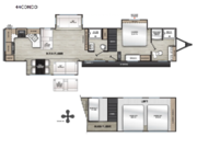 Call now about this 2026 Coachmen Catalina Destination Series 44CONDO! 2026 Coachmen Catalina Destination Series 44CONDO - New Destination Trailer For Sale by RV Dynasty in Bunker Hill, Indiana features Slideout