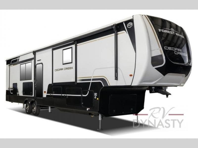 Email now about this 2026 Forest River Cedar Creek 383FB! New 2026 Forest River Cedar Creek 383FB available in Bunker Hill, Indiana