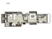 Call now about this 2026 Forest River RiverStone 43BFC! 2026 Forest River RiverStone 43BFC - New Fifth Wheel For Sale by RV Dynasty in Bunker Hill, Indiana features Slideout