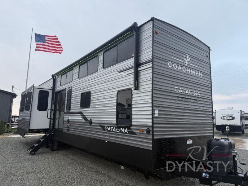 Email now about this 2026 Coachmen Catalina Destination Series 44CONDO! New 2026 Coachmen Catalina Destination Series 44CONDO available in Bunker Hill, Indiana