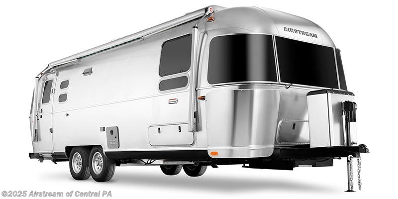 Email now about this 2026 Airstream International 27FB! Stock Image for 2024 Airstream 27FB (options and colors may vary)