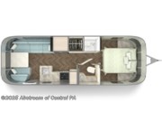 Call now about this 2026 Airstream International 27FB! Floorplan of 2026 Airstream International 27FB