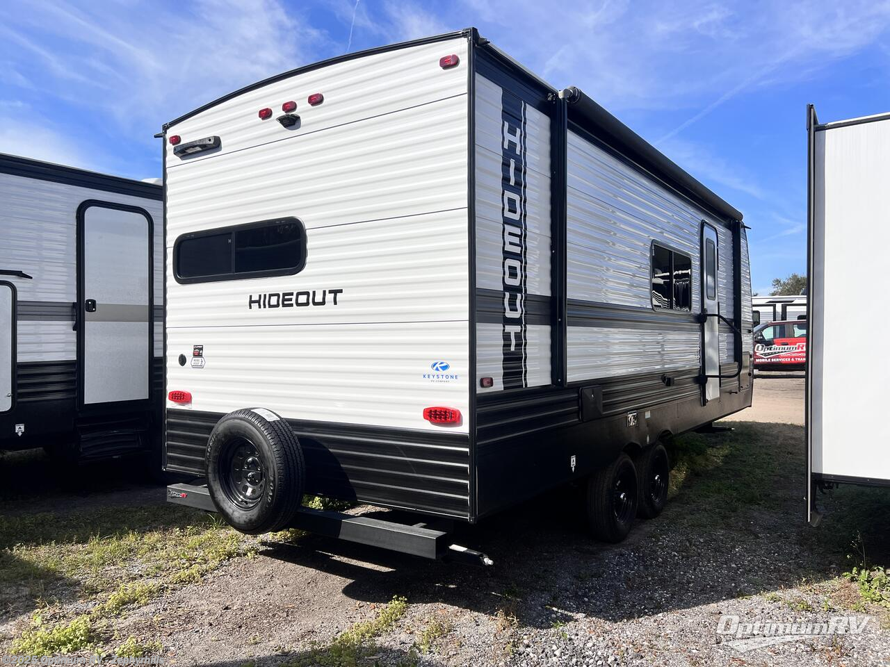 Call now about this 2025 Keystone Hideout 22MLS! 2025 Keystone Hideout 22MLS - New Travel Trailer For Sale by Optimum RV - Zephyrhills in Zephyrhills, Florida features Slideout, Awning